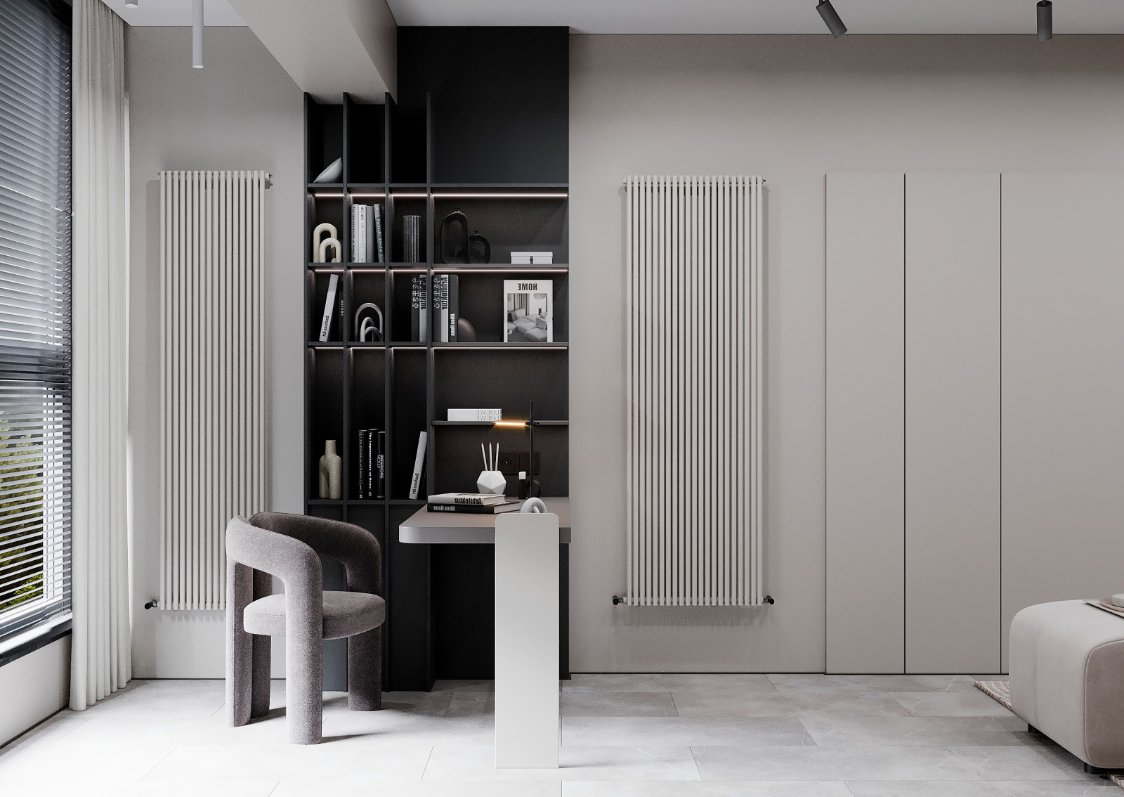 Гостевая комната для молодой девушки ЖК "Лесопарковый", г.Челябинск