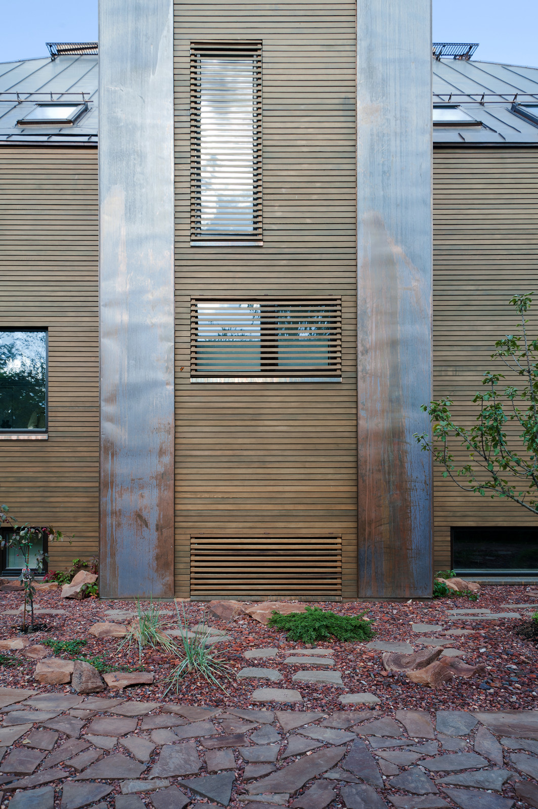 Загородный дом в стиле минимализм