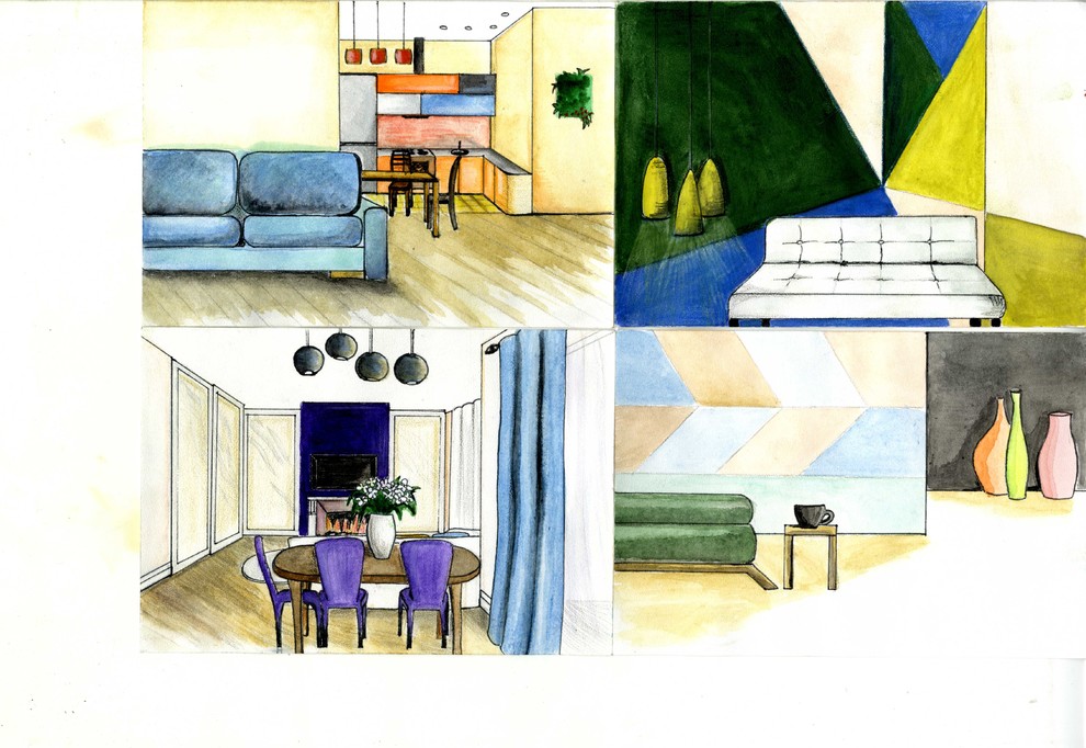 2 room apartment on the river