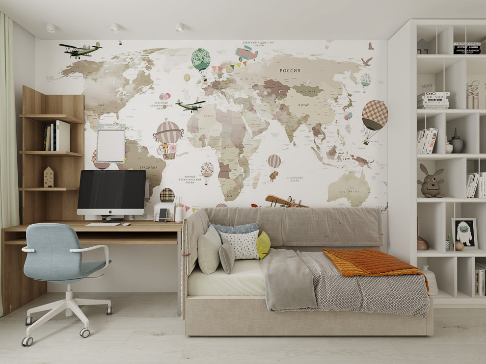 Геометрия комфорта. Квартира в современном стиле: 3-комнатная квартира 86 м2