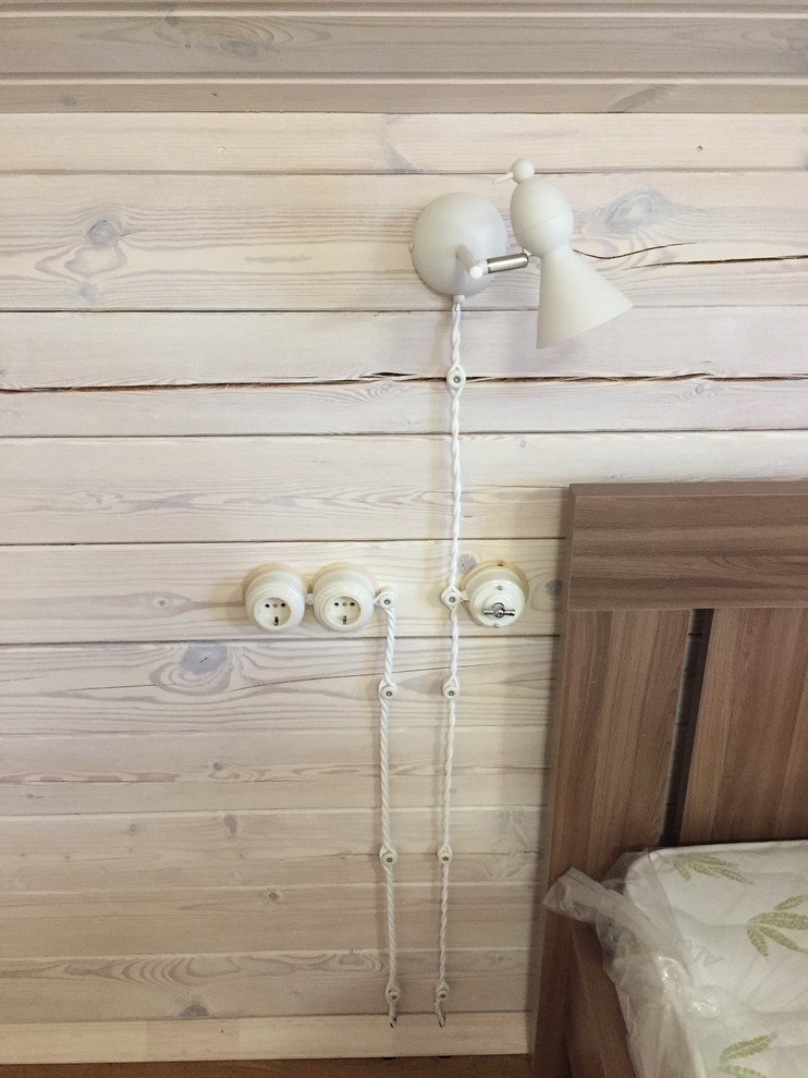 Фотографии ретро проводки в интерьере