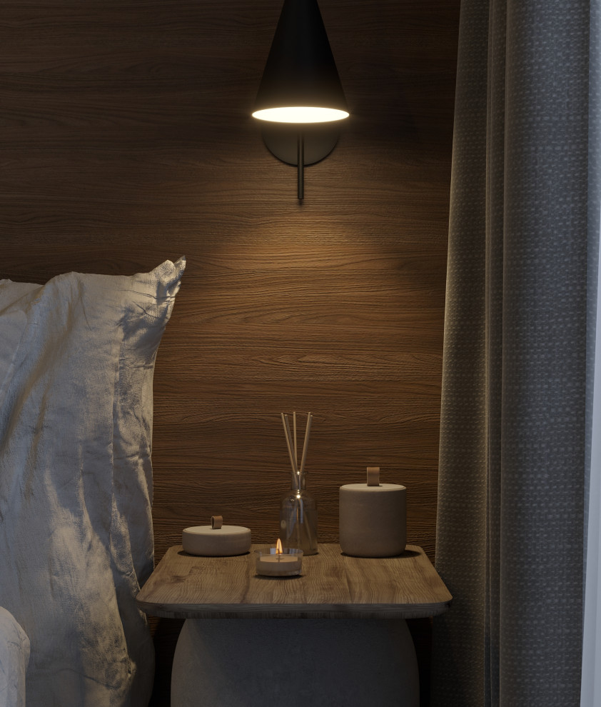 3d-визуализация спальни