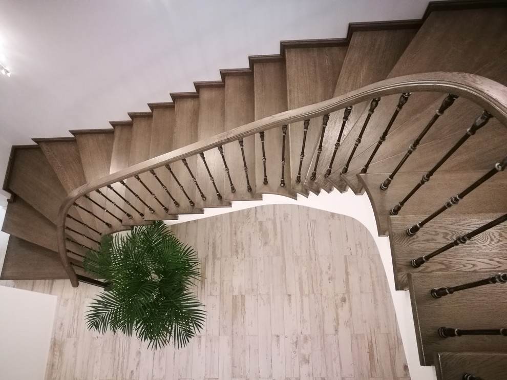 Лестница в стиле фьюжн