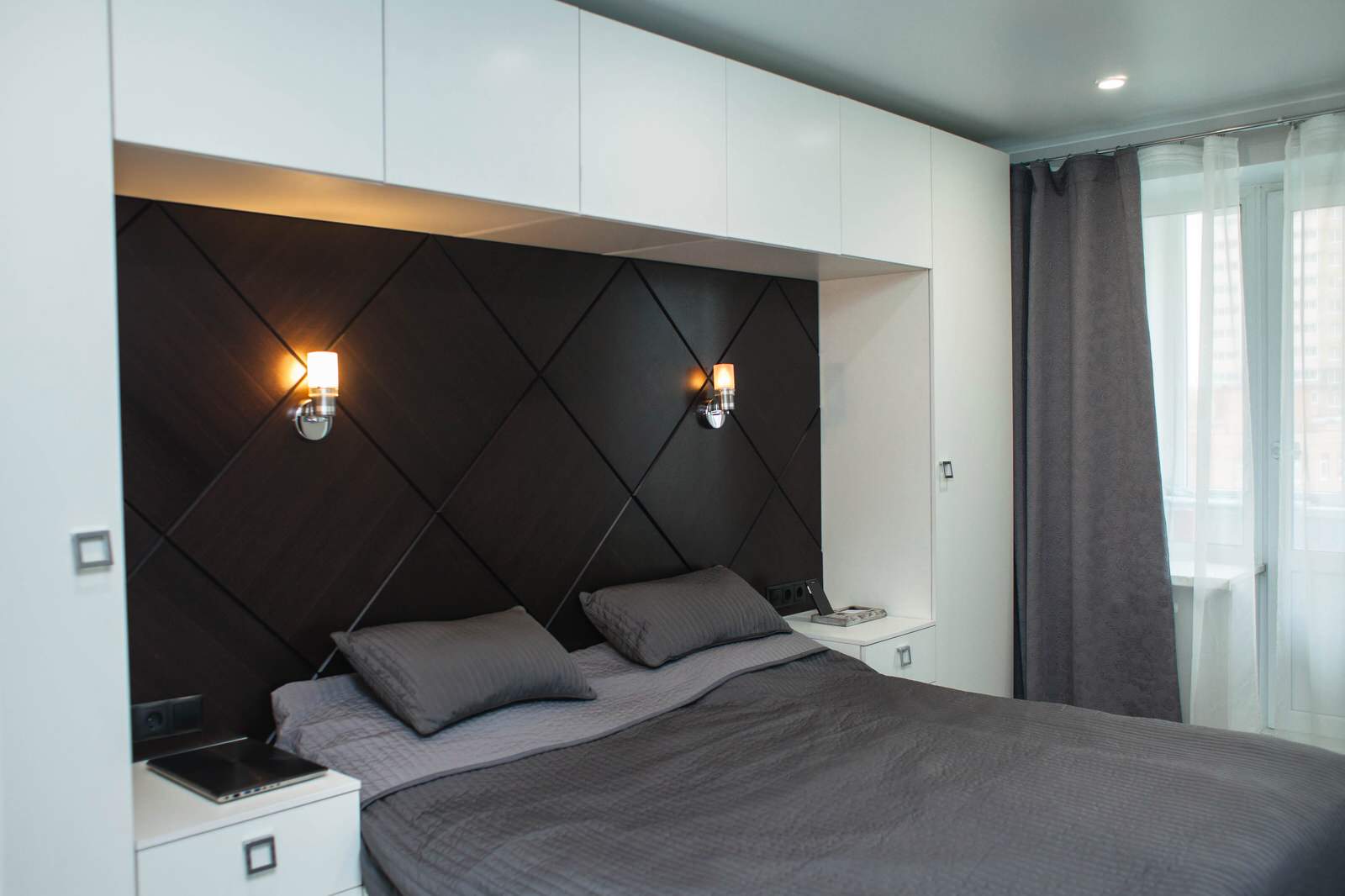 Обложка проекта: Спальня в ЖК Триумф Парк