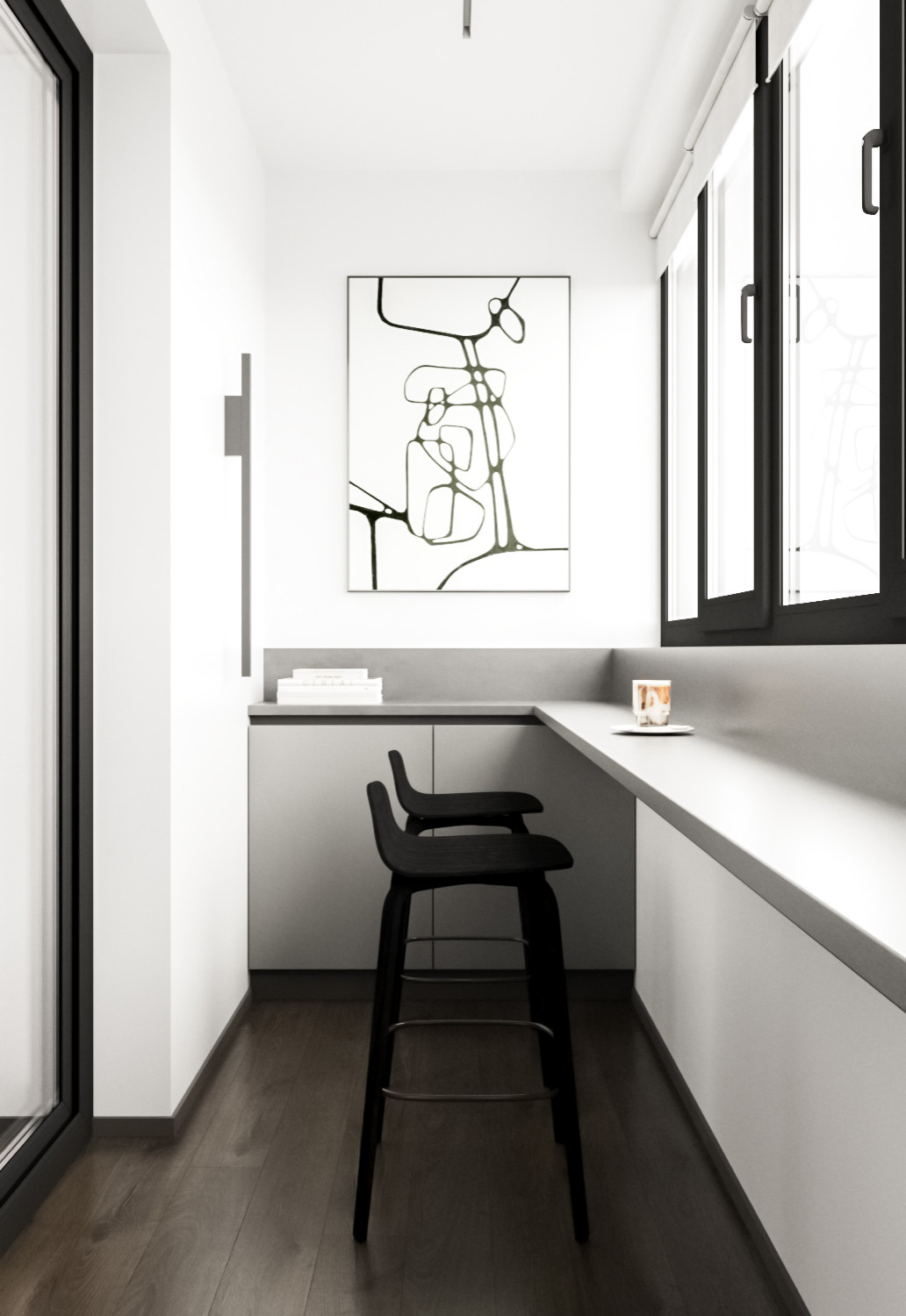 Дизайн проект квартиры для молодой семьи