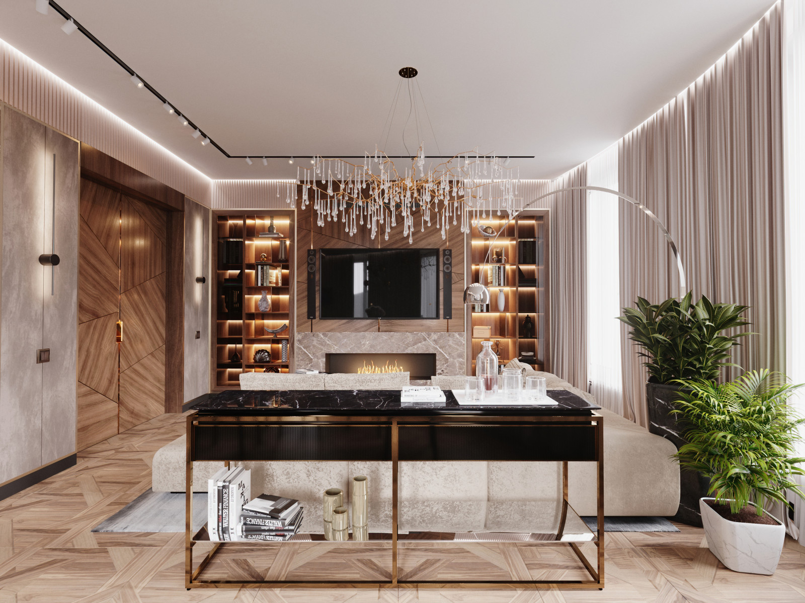ЖК "Новый город" 140 м²
