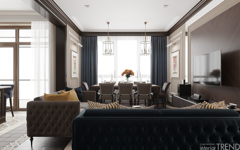 Дизайн квартиры в ЖК Макаровский