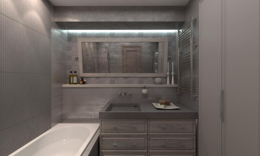 Проект квартиры "Капучино и МОРЕ"