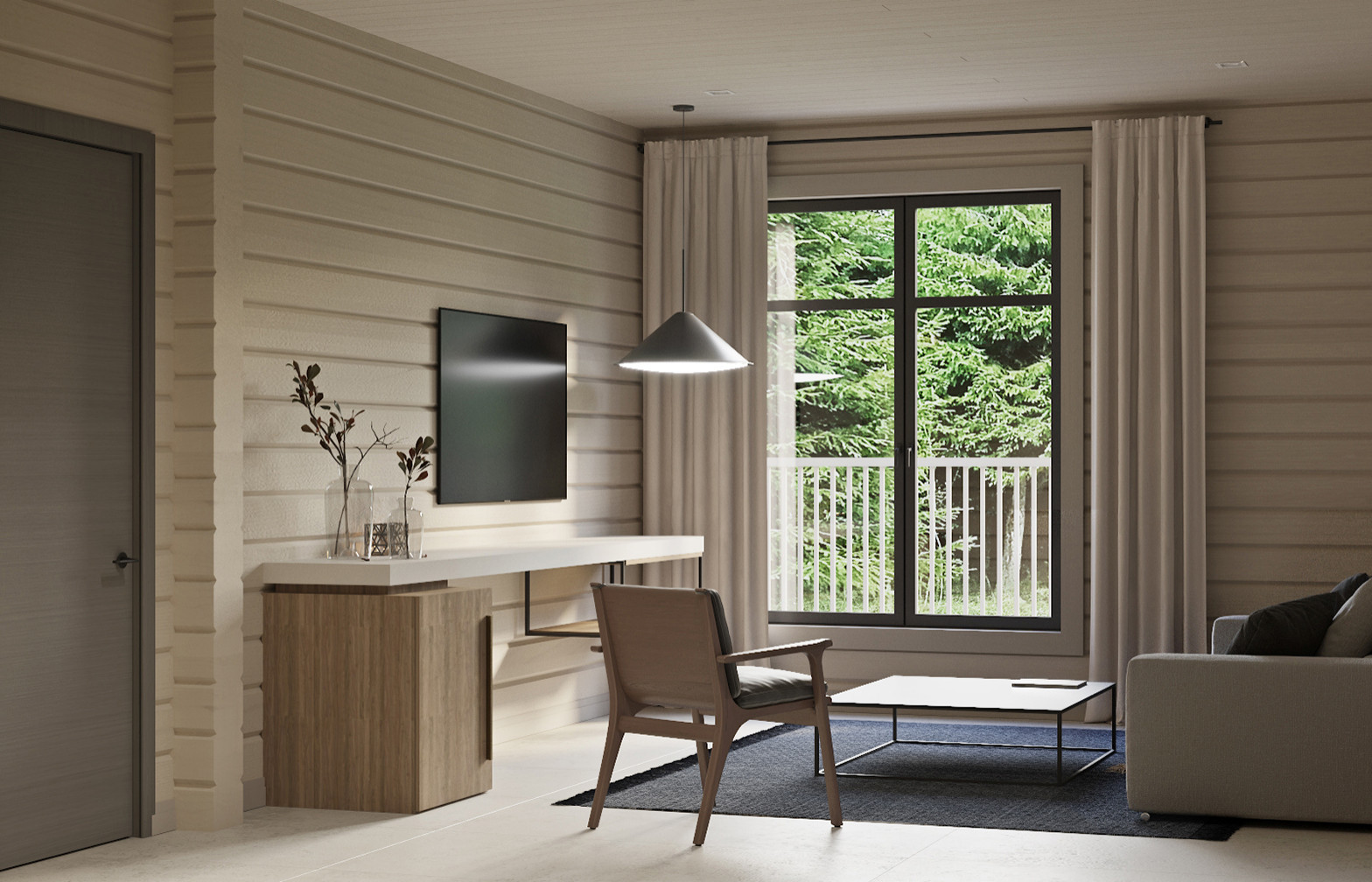 Интерьер загородного дома, 400 м2