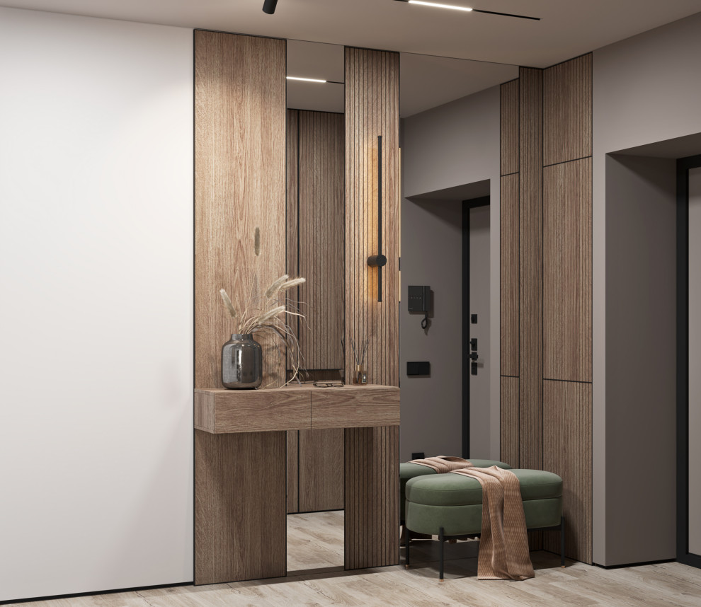 3-комнатная квартира для семейной пары в современном стиле