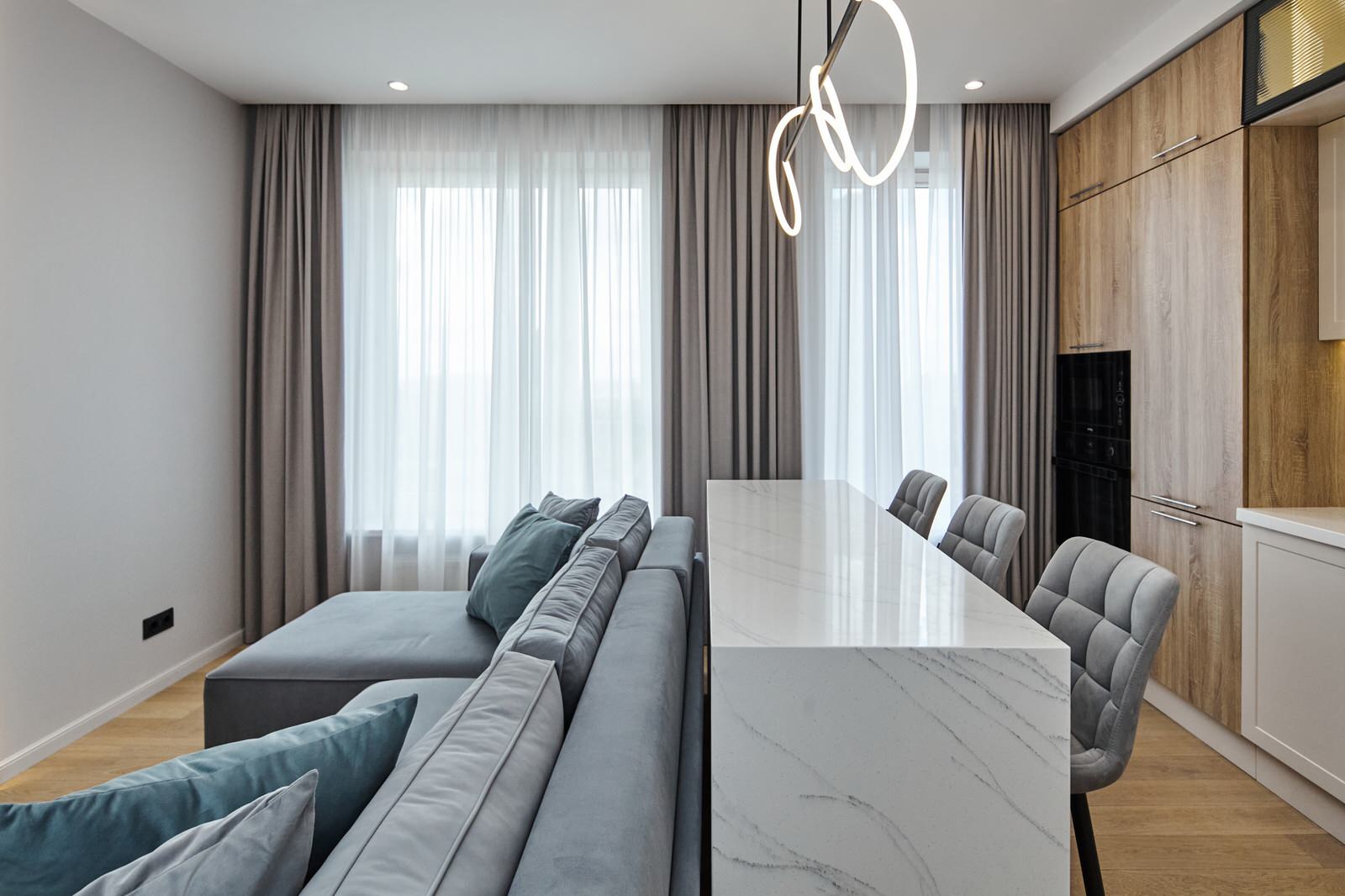 Ремонт кухни-гостиной