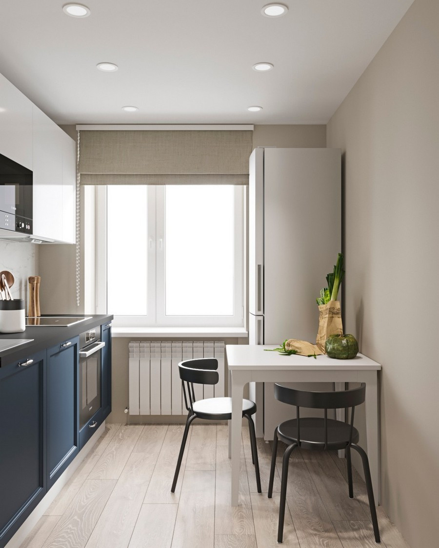 Обложка проекта: Дизайн двухкомнатной квартиры в кирпичном доме