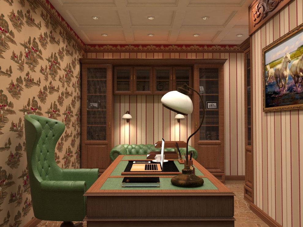 Лесной остров. Классический кабинет.