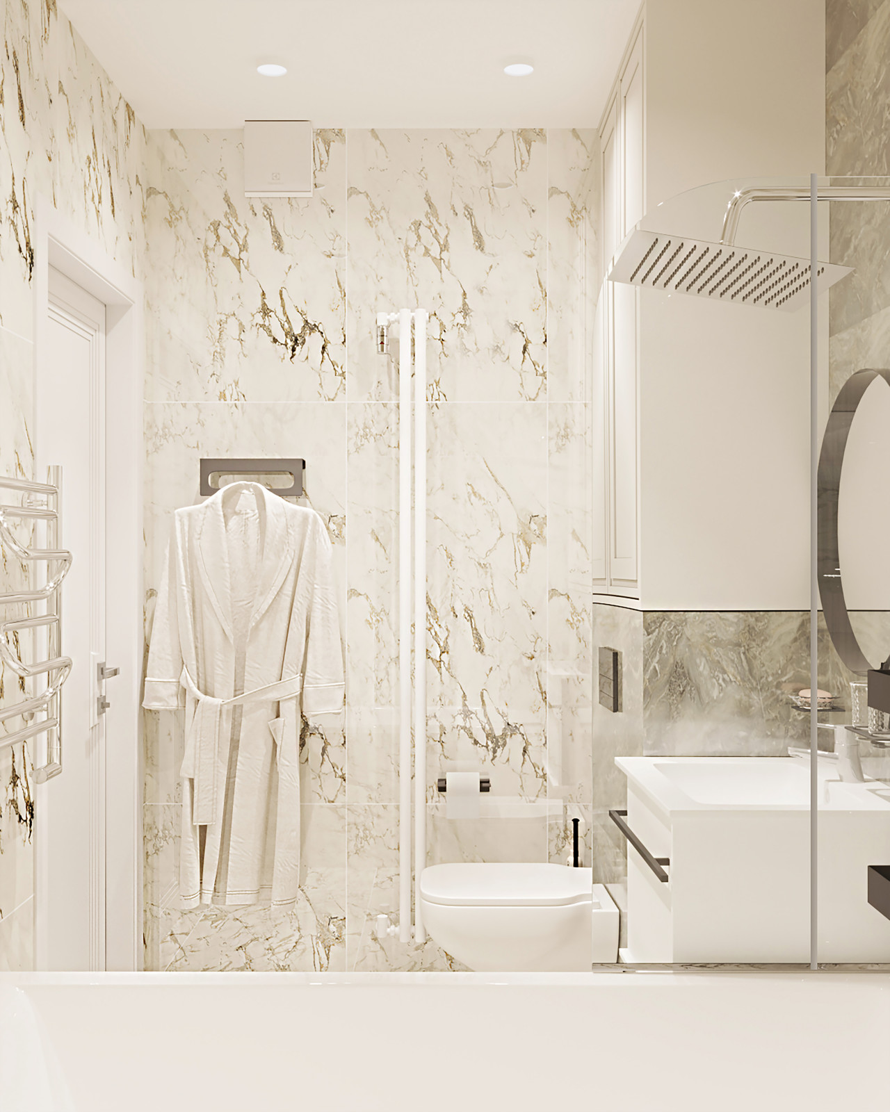 Дизайн-проект квартиры ЖК Поколения. S=78,3 м2