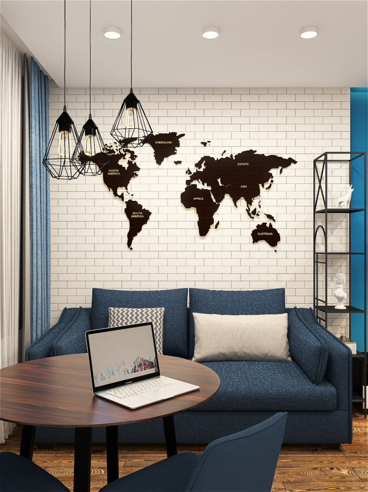 Обложка проекта: Однокомнатная квартира 35м2