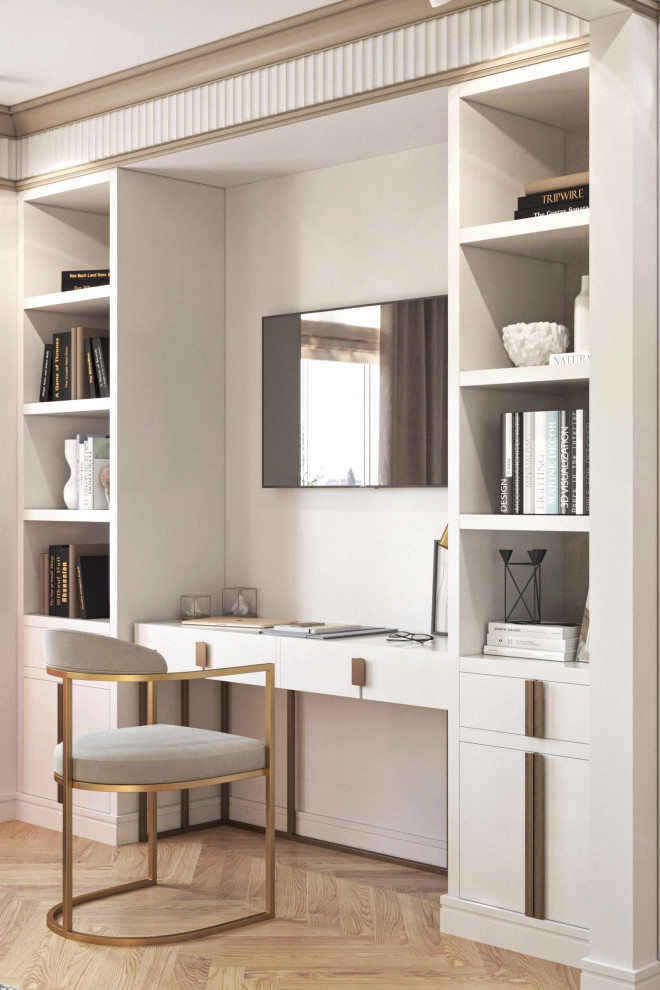 Дизайн интерьера квартиры-студии для современной модной девушки