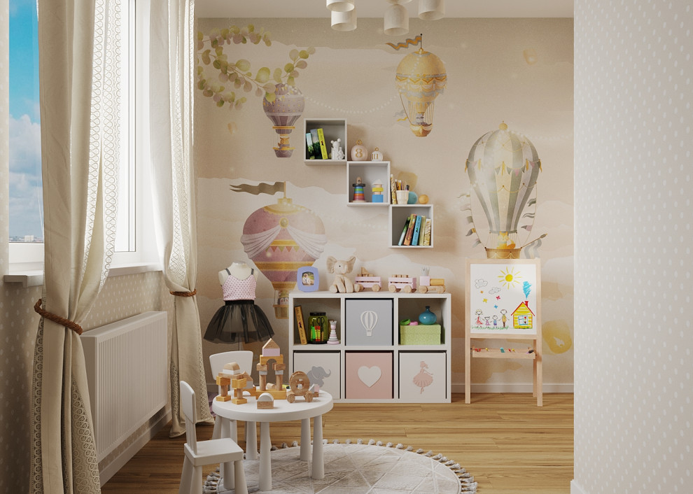 Дизайн детской "Полет"