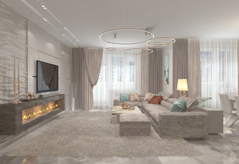 визуализация проекта квартиры на ул. Пушкина, г.Ростов-на-Дону