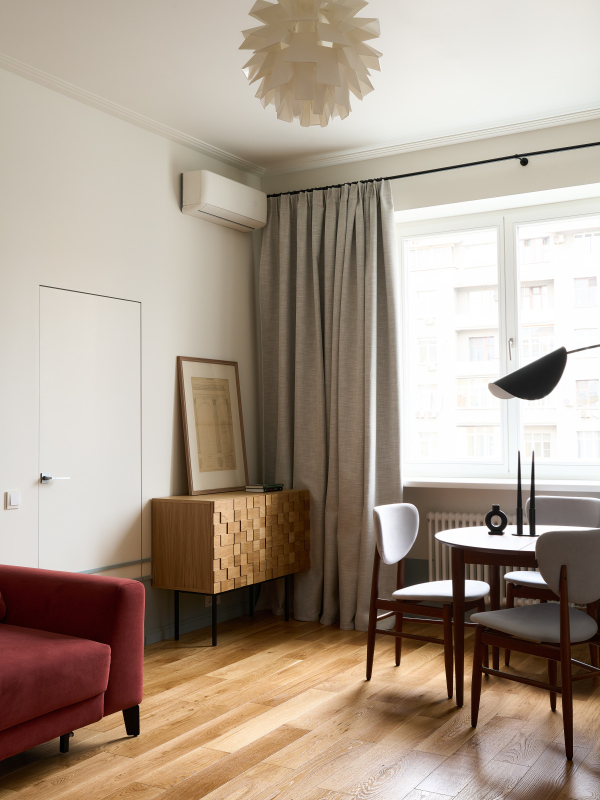 Квартира в Сталинском доме в Москве по проекту Марии Гуляевой