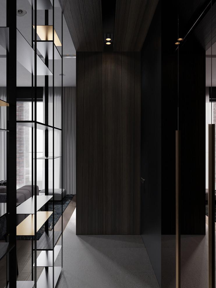 Темная квартира для светлой пары