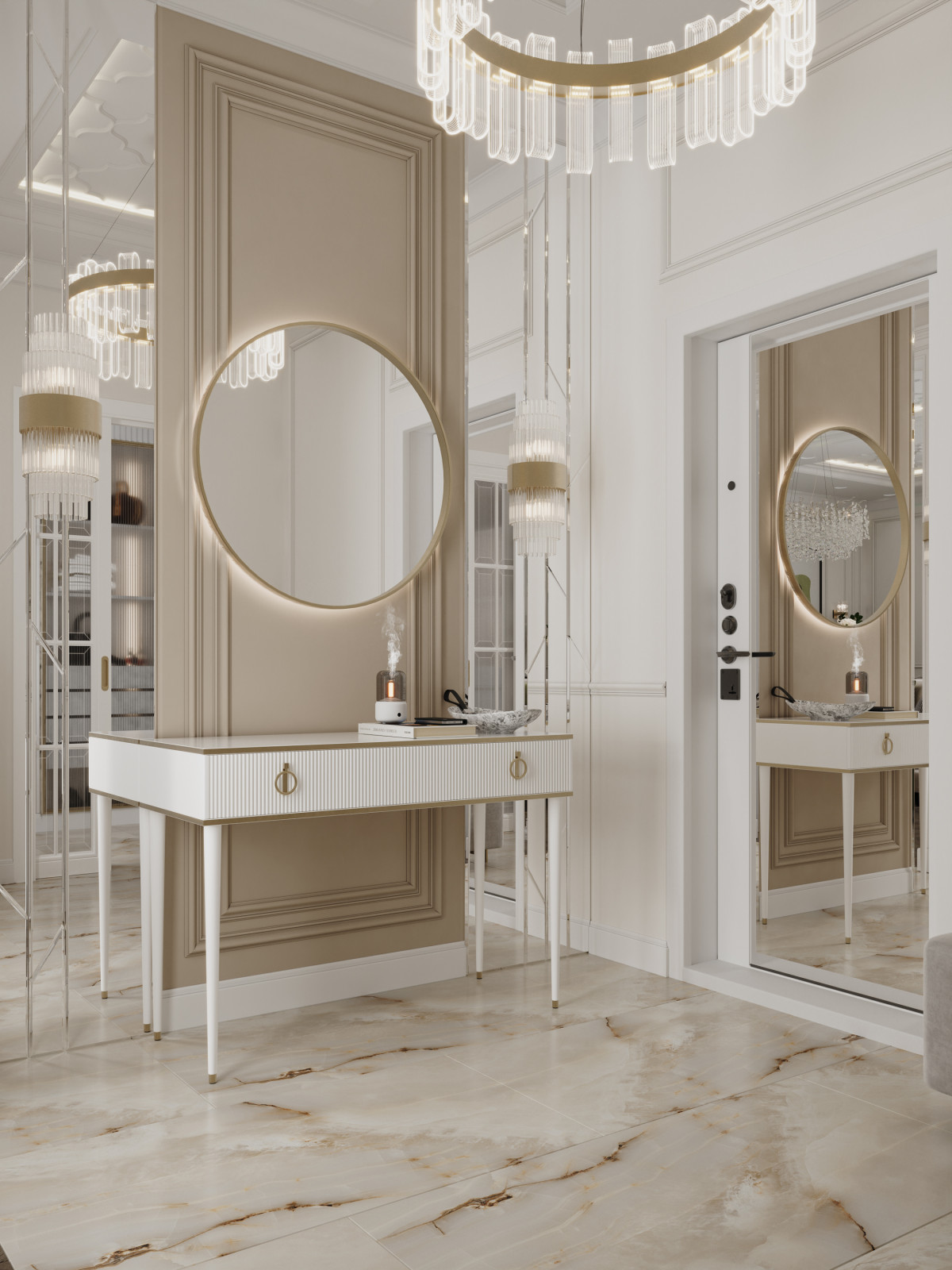 Квартира 128 м² в современном стиле