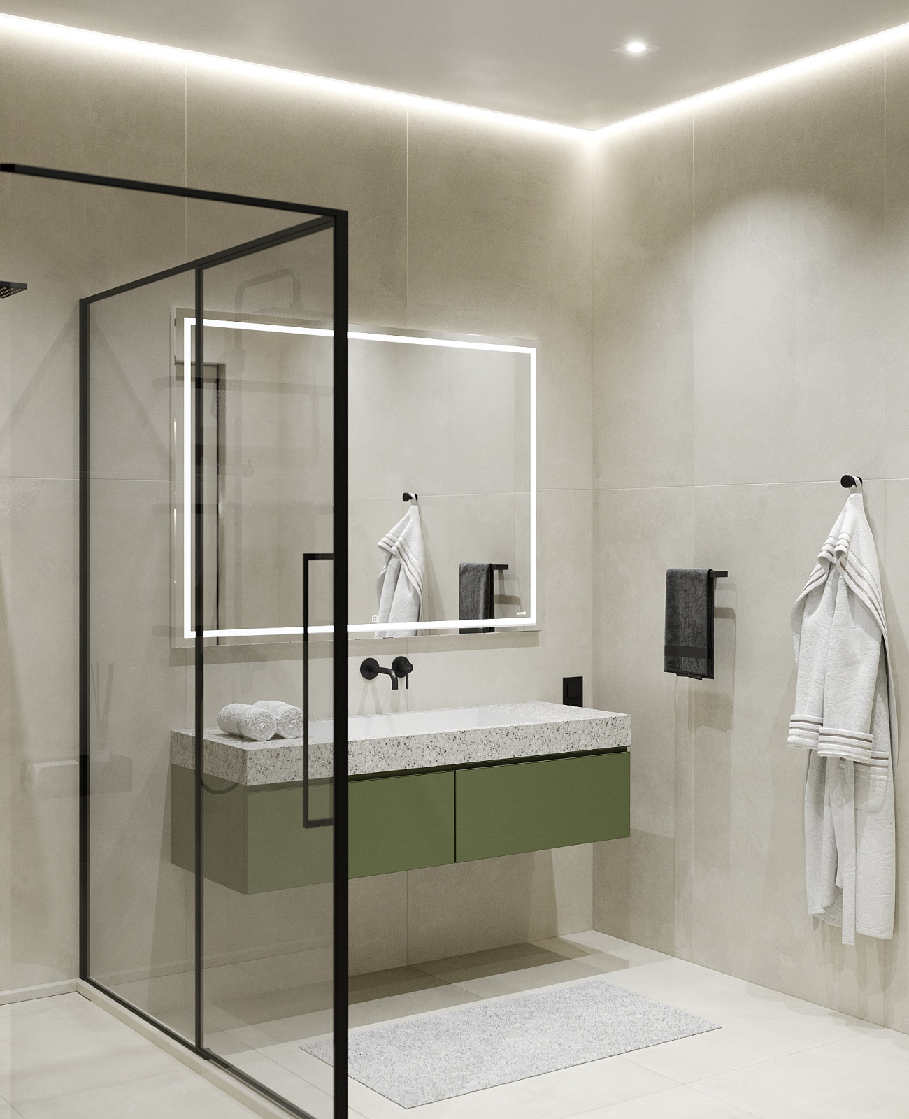 Проект 3х-комнатной квартиры на ул. Кавалерийской