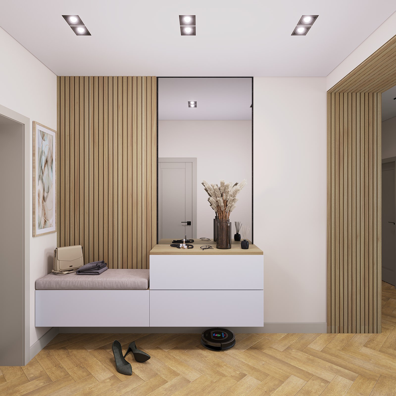 Проект 3х-комнатной квартиры.