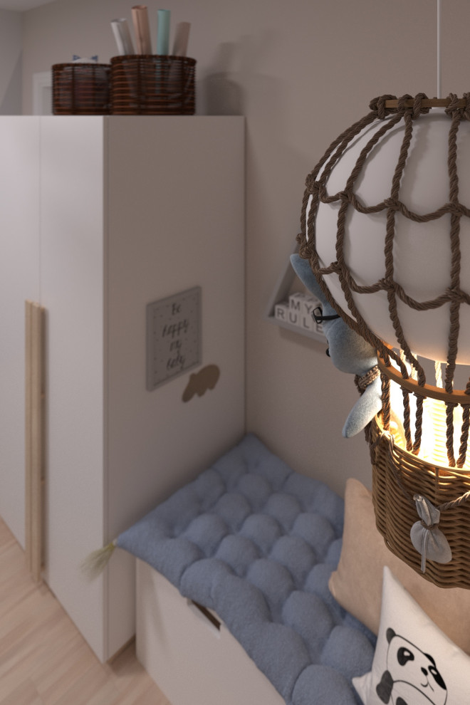 Обложка проекта: Детская комната для мальчика.