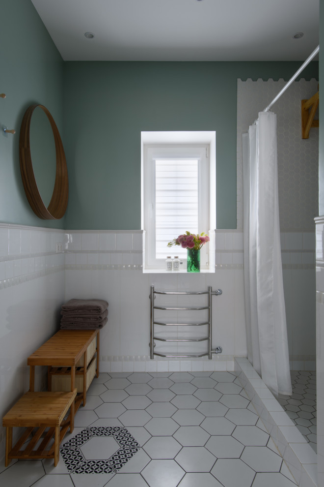 Дом-баня в стиле Американская классика / American Country