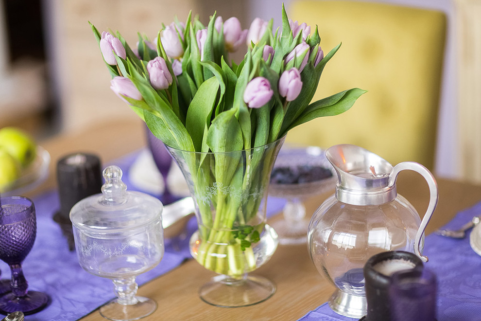 Весенняя сервировка стола