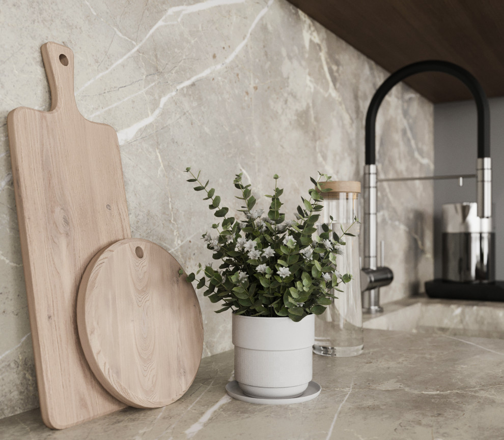 "Вечное лето", квартира в ЖК "Смарт квартал на Октябрьской", 93 м2