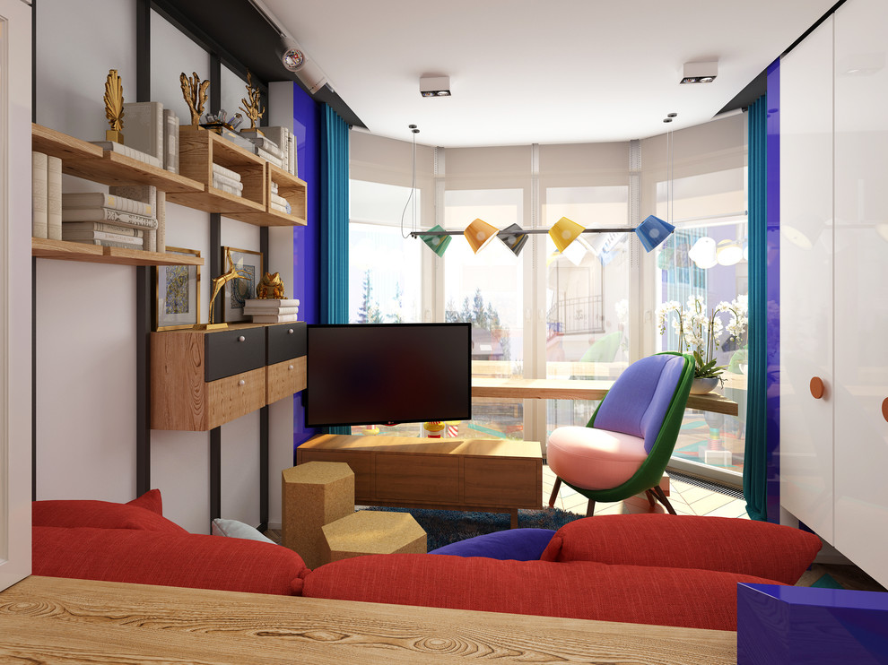 Квартира-шкатулка для маленького мальчика, 22 кв.м. Москва