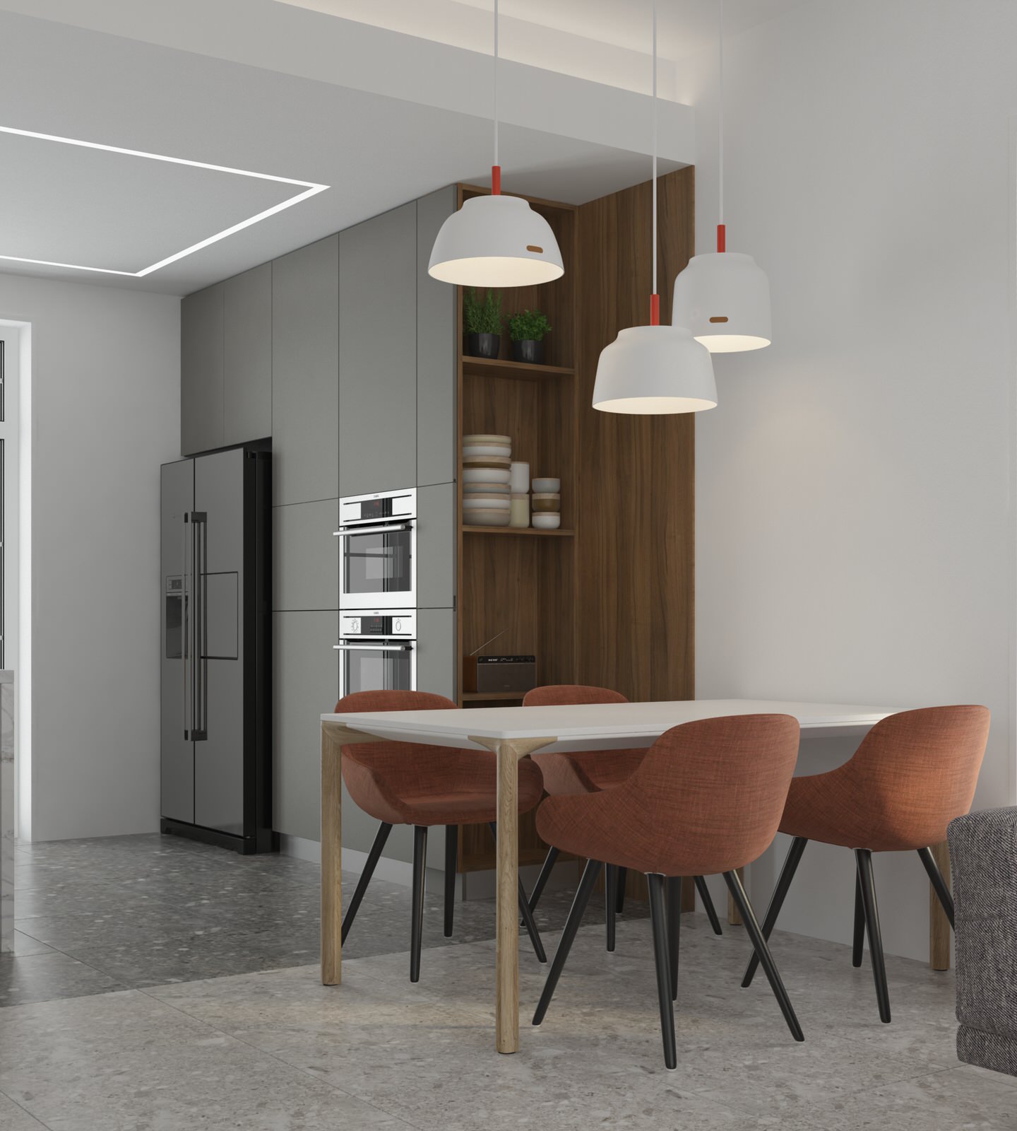 Дизайн проект интерьера таунхауса в Сочи.