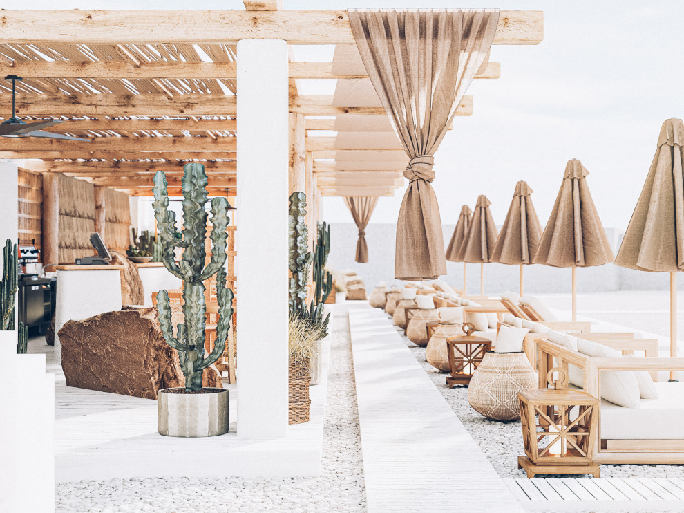 Обложка проекта: пляжное кафе  ЦИРК