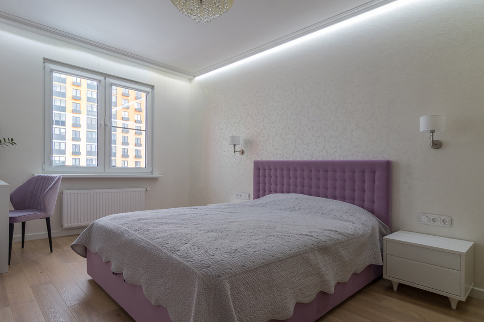 Дизайн четырехкомнатной квартиры в ЖК "Лучи".