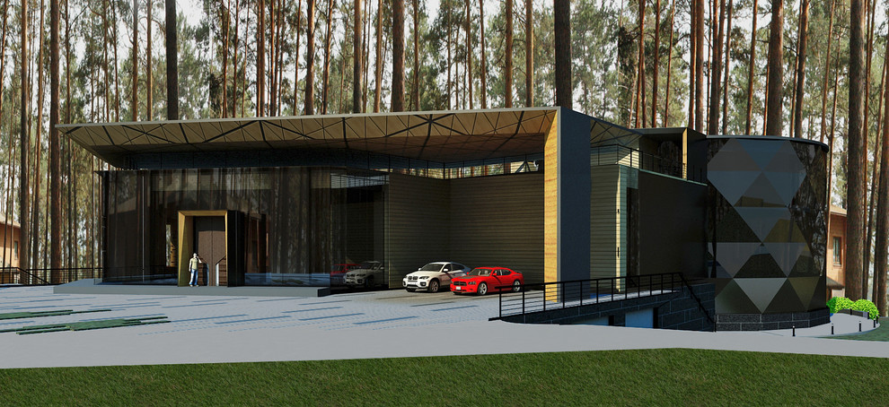 Проект загородного дома 3500м.кв. г.Красноярск