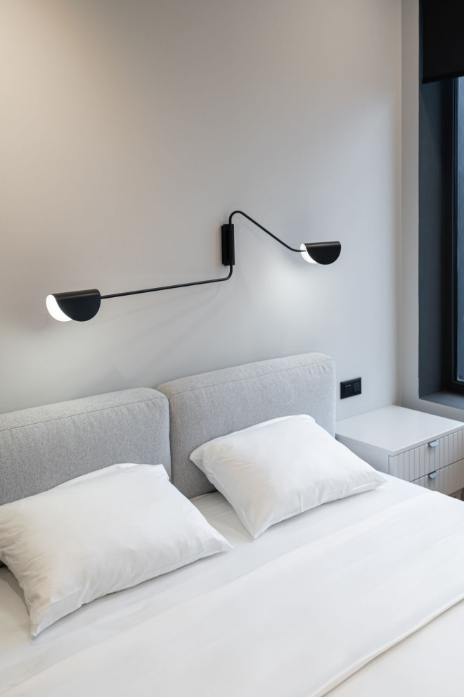 Серый минимализм | 58 кв.м.