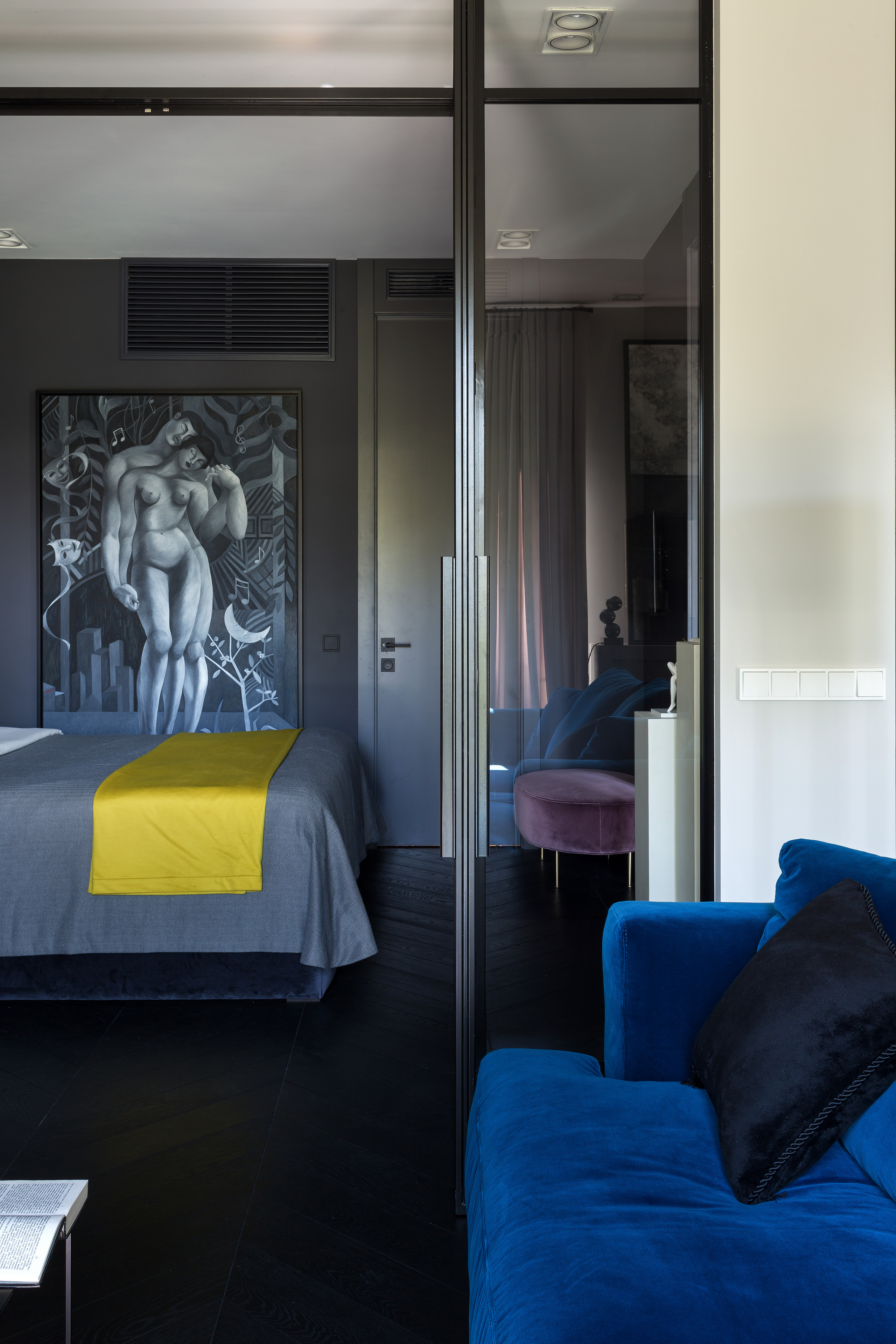 Houzz тур: Апартаменты, наполненные современным искусством