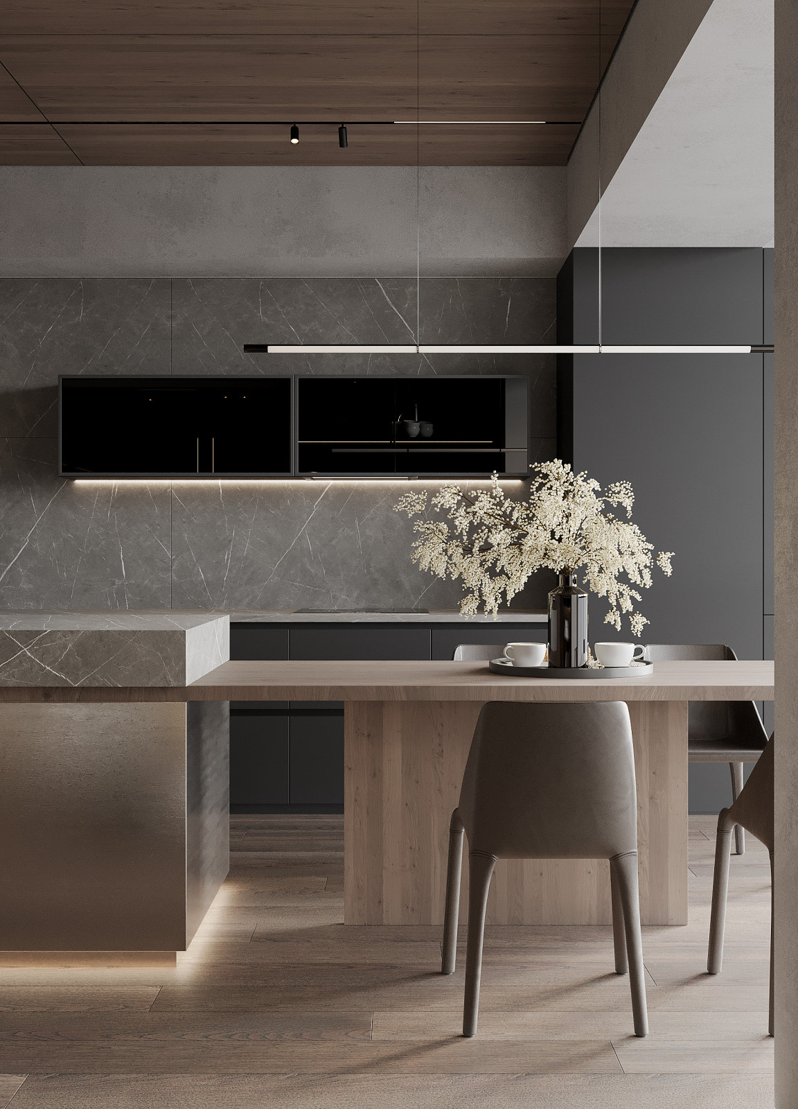 интерьерквартиры, Самара, Шмидта, 160м2