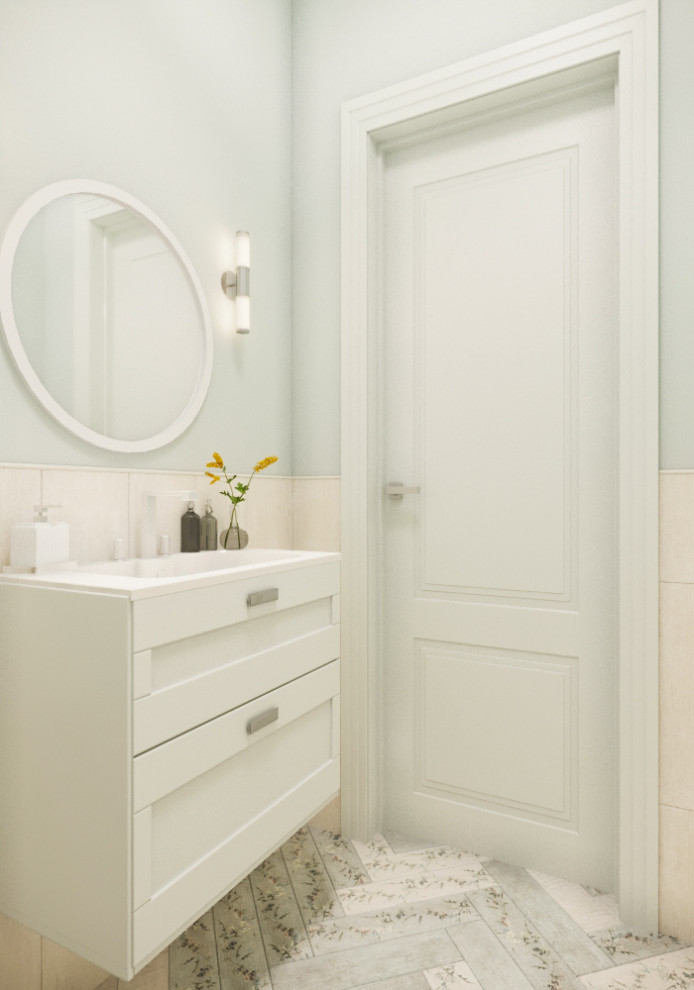 Коттедж в светлых тонах