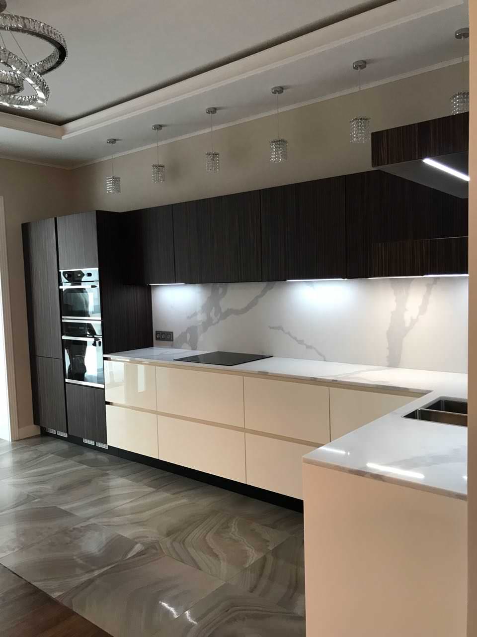 Кухня,кварцевый агломерат SMARTQUARTZ 9