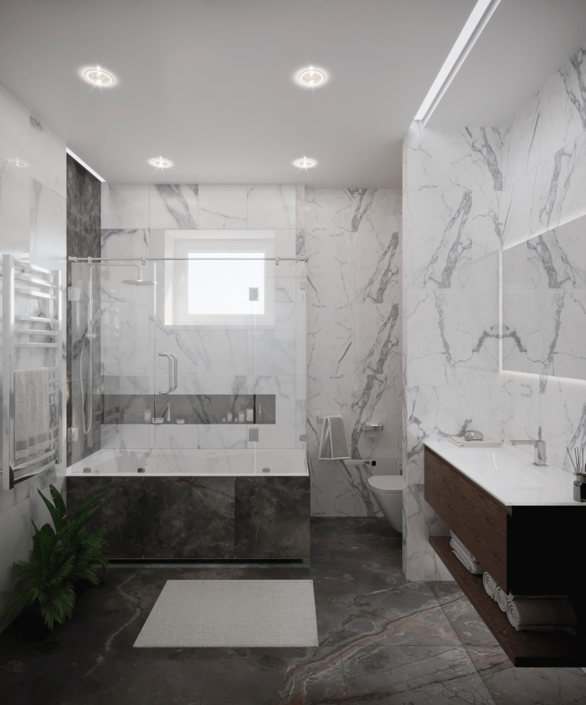 Дизайн интерьера двухэтажного жилого дома