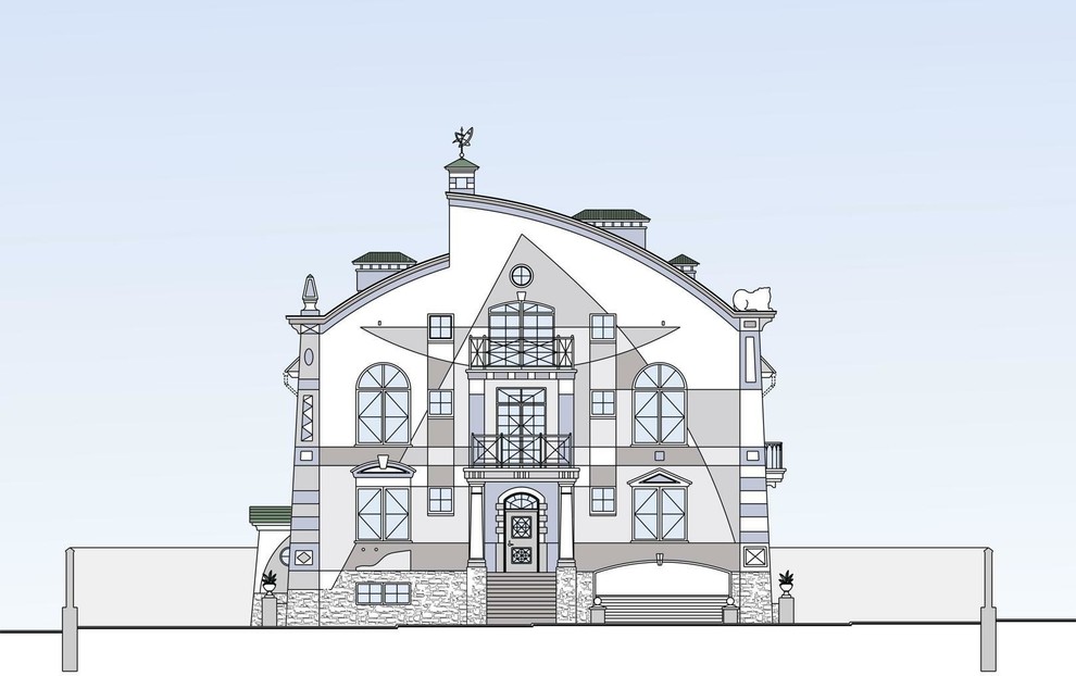 Проекты домов в стиле "Мунцарт"