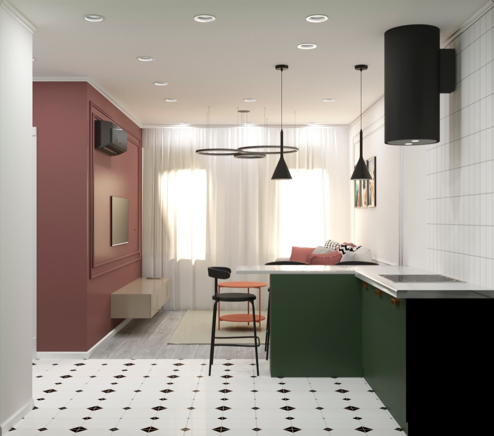 Обложка проекта: APARTMENTS RENOVATION IN NEO CLASSIC STYLE