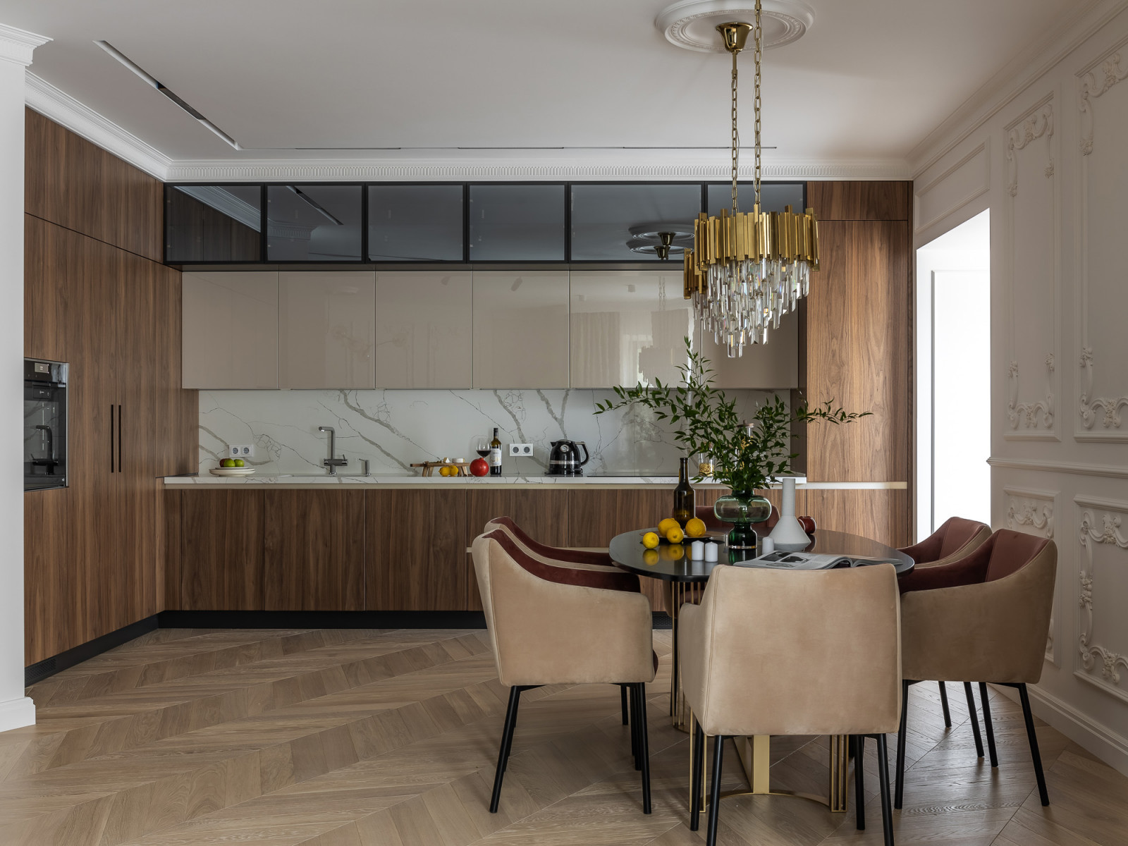 Кухня Giulia Novars в проекте Виктории Чабак