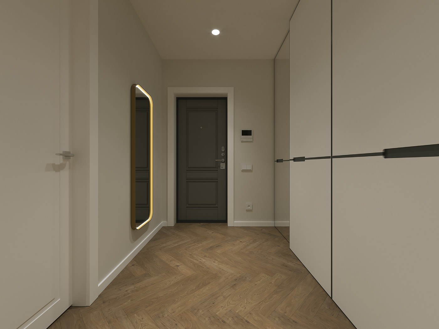 Прихожая ЖК "Резиденция"