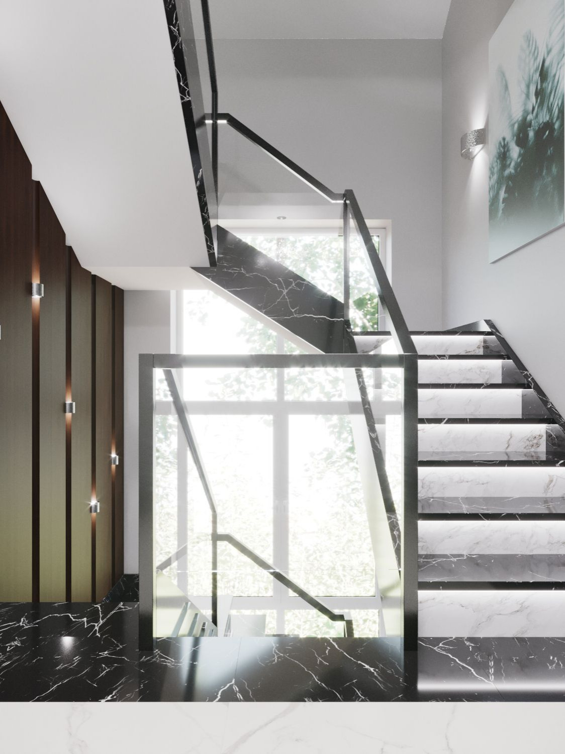 Частный дом // 2 этаж // Дизайн студия Льва Терехова