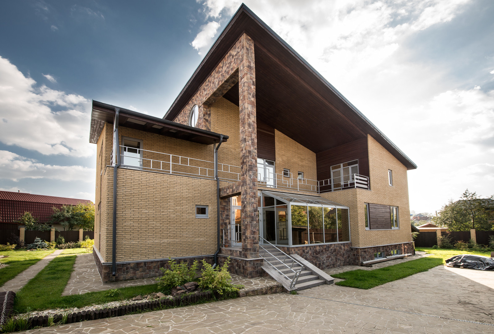 Дом в эко стиле