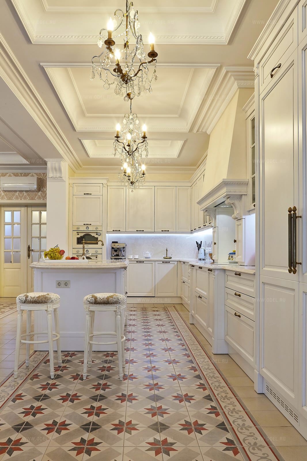 Кухня-гостиная с островом