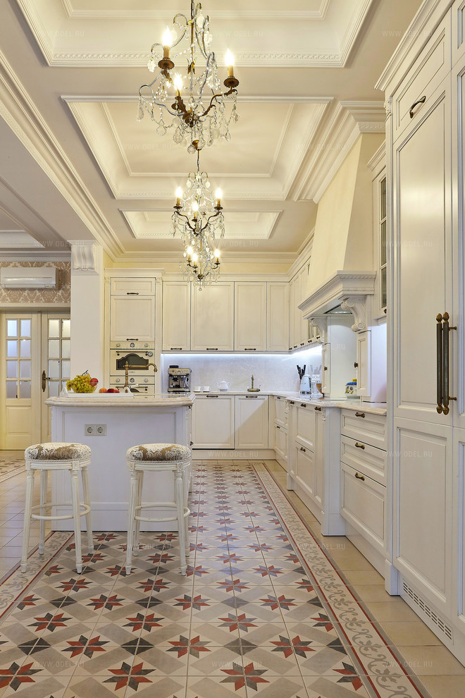 Кухня-гостиная с островом